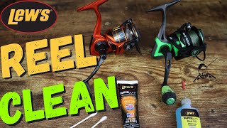 How To Clean Lews Spinning Reels [upl. by Voorhis]