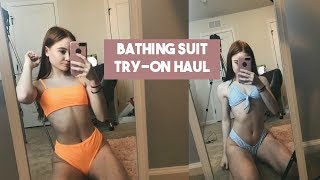 BATHING SUIT TRY ON HAUL 2018 ZAFUL [upl. by Votaw]