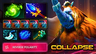 Collapse MAGNUS Offlane  Patch 737e  Full Gameplay Dota Class [upl. by Ayor]