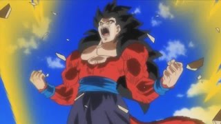 SUPER SAIYAN 4 GOHAN SSJ4 Transformation Anime Cutscene Super 18 New Towa  Dragon Ball Heroes [upl. by Nylrehc442]