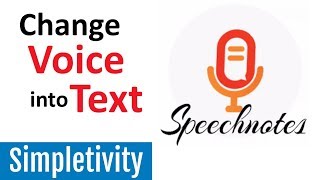 Turn Your Voice into Text with Speechnotes Review and Demo [upl. by Ettenil]