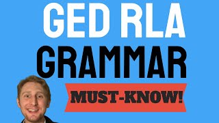 Must Know GED Grammar Lessons to Boost Your GED Language Arts Score [upl. by Palm]