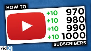 How to Get Your First 1000 Subscribers on YouTube in 2022 [upl. by Hoxie933]