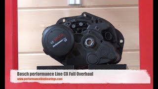 Bosch Performance Line CX bad motor noise every bearing changed [upl. by Thomasin]