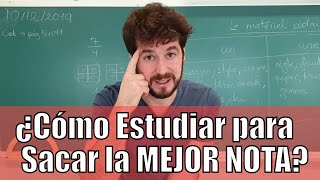 Cómo Estudiar Rápido y Bien para Un Examen  Saca la Mejor Nota para Aprobar Fácil Exámenes Test Día [upl. by Hopkins6]