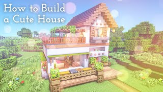 Minecraft How To Build A Cute House [upl. by Lorelei]