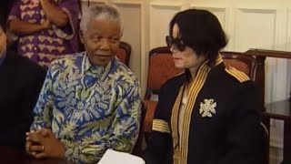 Michael Jackson meets Nelson Mandela [upl. by Madaras]