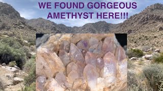 Rockhounding Amethyst Smokey Quartz amp More in the Kingston Range FIND AMETHYST NEAR VEGAS [upl. by Zerelda489]