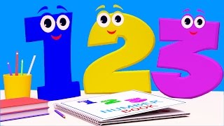 Numbers Song  Learn Counting From 1 to 10  123  Nursery Rhymes Videos For Children by Kids Tv [upl. by Gayn]