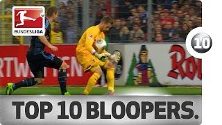 Top 10 Goalkeeper Bloopers  201314 [upl. by Ailime]