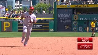 Pujols gives the Angels the lead in the 8th [upl. by Flori815]