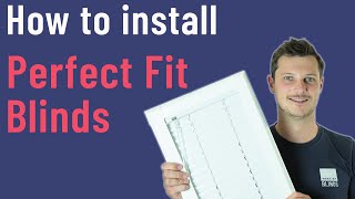 How to Install a Perfect Fit blind [upl. by Nnylyahs]