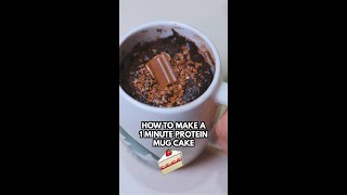 How To Make a 1 Minute Protein Mug Cake [upl. by Ogires485]