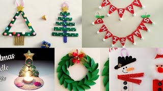 5 Easy Christmas Home Decoration IdeasChristmas Crafts for Kids SchoolChristmas Decoration Ideas [upl. by Zeiler]