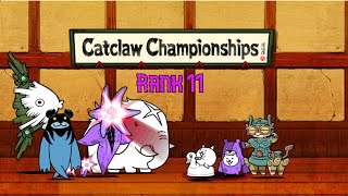 Battle Cats  Catclaw Championships  Rank 11 [upl. by Martres]