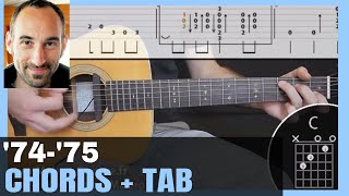 ▶ quot7475quot Training Track  Guitar Tab amp Chords [upl. by Iago]