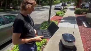 Testing of Starship Autonomous Delivery Robots in Silicon Valley [upl. by Roberto]