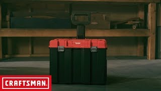 CRAFTSMAN VERSASTACK™ Deep Tool Box CMST17825  Tool Overview [upl. by Gathard]