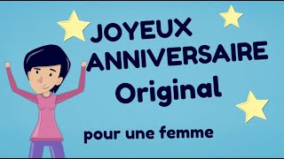 Joyeux anniversaire femme Original [upl. by Lowell892]