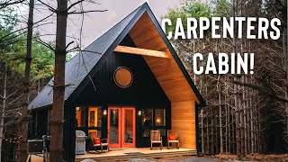 4 Story Cabin w Sunken Living Room  Airbnb Tour of Carpenters Cabin [upl. by Delores285]