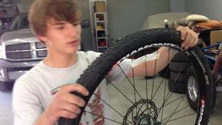 How to change a presta valve inner tube [upl. by Chevy]