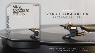 Vinyl Crackling Sound Effect Free Download [upl. by Cacia]