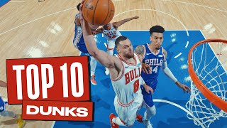 Zach LaVine’s Top 10 HIGH FLYING Dunks ✈ [upl. by Bounds]