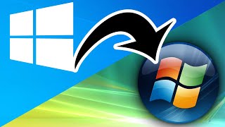 Make Windows 10 Look Like Windows Vista  Full Tutorial [upl. by Eisac]