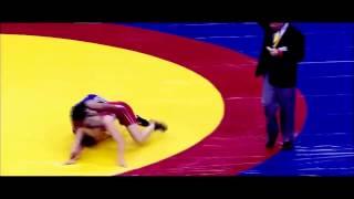 Geeta Phogat gold medal match Commonwealth 2010 final [upl. by Elbys530]