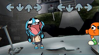 FNF VS Glitched Gumball  Pibby Apocalypse FNF Forgotten World [upl. by Rozamond791]