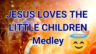 Jesus Loves the Little Children Lyrics  Sunday School song [upl. by Anolahs]