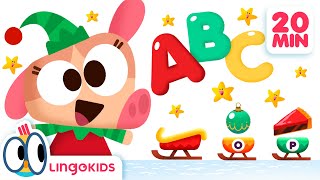 ABC SLEIGH SONG 🛷🎶  More Songs for Kids  Lingokids [upl. by Hernardo]