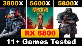 Ryzen 3800X vs 5600X vs 5800X tested in 11 games [upl. by Dihgirb842]