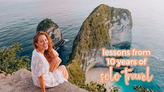 12 SOLO Travel Tips 🌍  How To Travel The World As A Woman [upl. by Trainer]