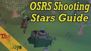 OSRS Shooting Stars Guide Mining Guide add on Shooting Star [upl. by Yssep843]