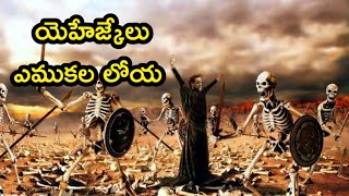 Telugu Bible Storiesయెహెజ్కేలు యెముకల లోయ [upl. by Yleek187]