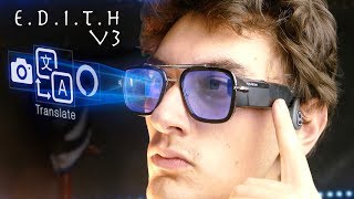 Real EDITH Glasses V3  The Most Advanced Smart Glasses Image Translation Voice Assistant [upl. by Aikyt]