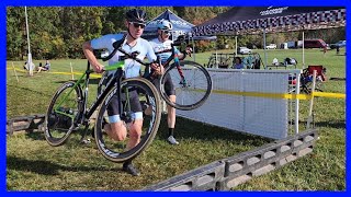 NCCX  Gibsonville  First CX race  2022 [upl. by Esdnil]