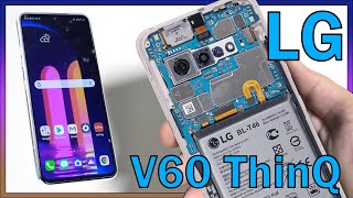 LG V60 ThinQ 5G Disassembly Teardown Repair Video Review [upl. by Notyap]