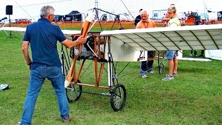 GIGANTIC  RC XXXL BLÉRIOT XI  SCALE MODEL AIRPLANE  FLIGHT DEMONSTRATION [upl. by Scever986]