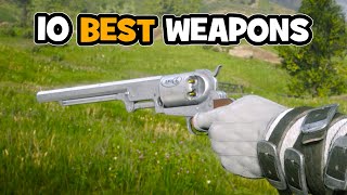 10 Best Weapons in Red Dead Online [upl. by Yhtir]