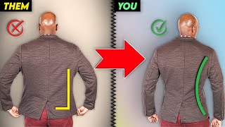 How To Tailor A Suit Jacket Yourself EASY TUTORIAL [upl. by Mariann583]