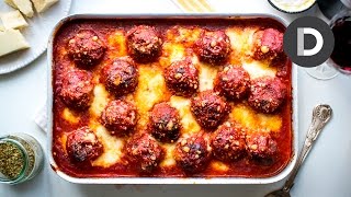 The BEST Baked Meatballs [upl. by Rossie]