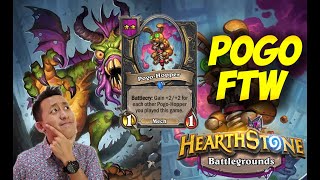 How to POGO SHUDDERWOCK in HIGH MMR  Hearthstone Battlegrounds Indonesia [upl. by Laehcimaj]