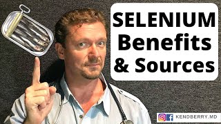 SELENIUM Benefits and FOOD Sources Overdose Warning [upl. by Ecitnirp963]