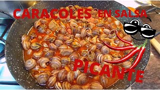 Caracoles en salsa picante [upl. by Dumas]