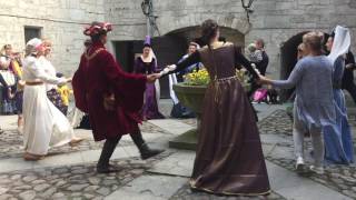 Medieval dance teaching [upl. by Almallah]