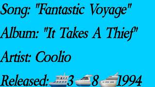 Coolio  Fantastic Voyage LyricsEXPLICIT [upl. by Hebe]