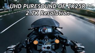 ULTIMATE PURE SOUND OF KAWASAKI ZX25R QUICKSHIFTER  ULTRA HD SOUND [upl. by Janelle]