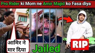 Pro rider 1000 Mom accused Amir MajidAgastya Chauhan accident news [upl. by Adnaugal]